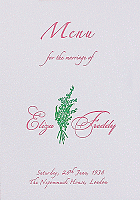 Menu Exeter