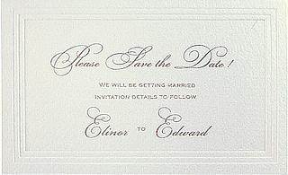 Replay cards or Save the Date cards