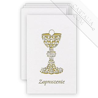 Zaproszenia na Komunię, pakiet 10 szt.