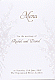 Menu/Order of Service