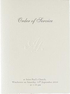 Order of service Windsor