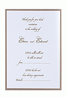 Reply cards or Save the Date cards