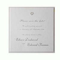 Reply cards or Save the Date cards