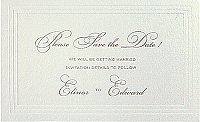 Replay cards or Save the Date cards