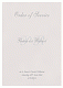 Order of service