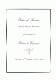 Order of service