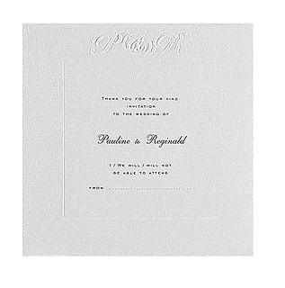 Reply cards or Save the Date cards
