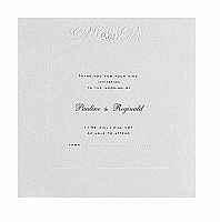 Reply cards or Save the Date cards