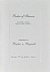 Order of service
