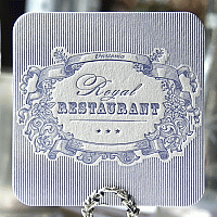 Pamiątkowe podkładki (wafle) pod piwo techniką letterpress