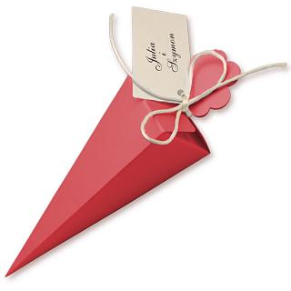 Rożek z personalizowanym bilecikiem