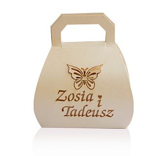 Kuferek z personalizacją laserową